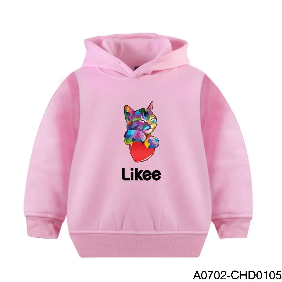 Забавная Толстовка Likee App в уличном стиле с радужными сердечками для мужчин и