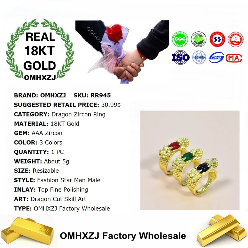 OMHXZJ оптовая продажа европейский модный мужской подарок на день рождения свадьбу