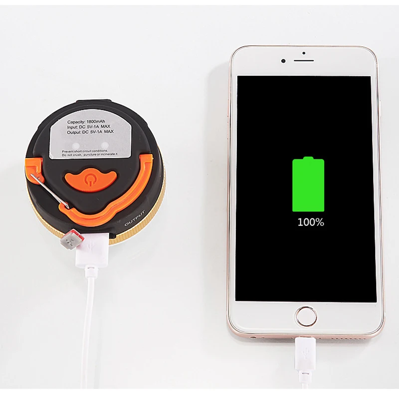 

Battery or USB Charging Led Portable Lantern LED Camping Tent Light with Magnet Hanging or Magnetic Led Working Emergency Lamp