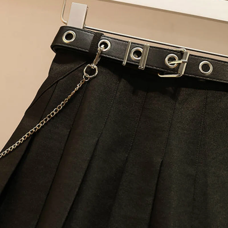 Женский комплект с длинным рукавом плиссированная мини-юбка большого размера 4XL