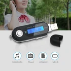 USB-флеш-накопитель с ЖК-дисплеем, портативный мини-флеш-накопитель с поддержкой флеш-памяти 32 Гб, слот для TF-карты, музыкальный плеер, FM-радио, usb-флешка