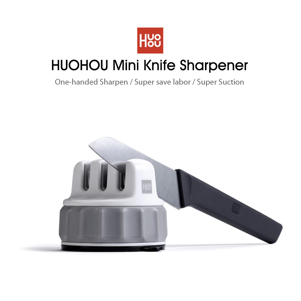 Мини точилка для ножей Xiaomi камня точильный камень с одной рукой супер заточка