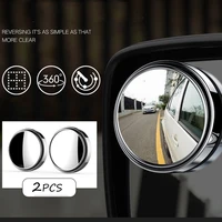 for nissan x trail xtrail t32 t33 t31 rearview auxiliary mirror 360 degree round mirror adjustable field extended blind spot