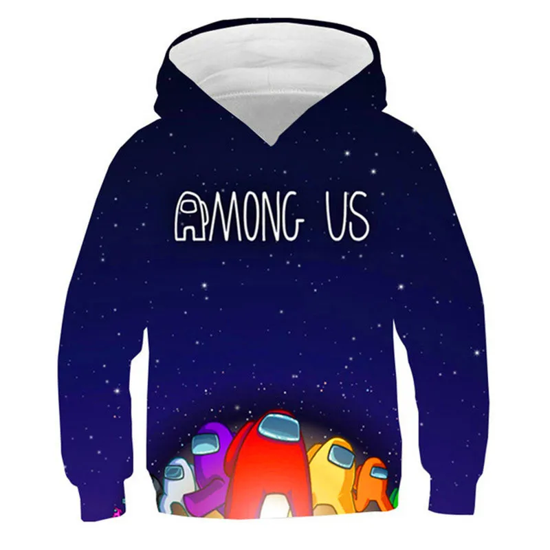 

Winter Hot Sale Cool Game Among Us Harajuku Unisex Hoodies Boy Funny Cartoon Fashion Sweatshirt Hip Hop Graphic Anime Hoody