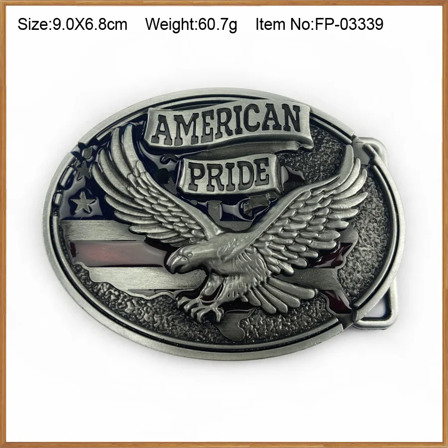 BuckleClub оптовая продажа ретро американский гордость Орлан джинсы подарок пряжка