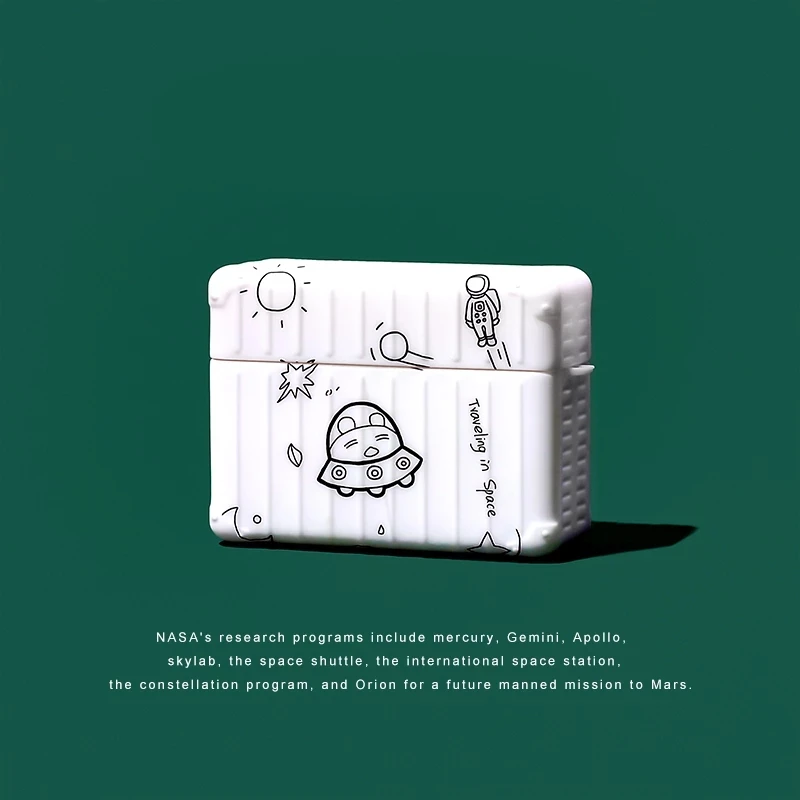 

For Apple AirPods 1 2 Pro charging box cute ins silicone earphone protect Case for Airpod pro Charge dock Cover