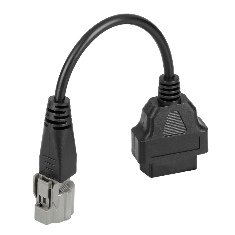 KWOKKER OBD2 кабель гнездовой 3-контактный адаптер тестирование двигателя 3-отверстие