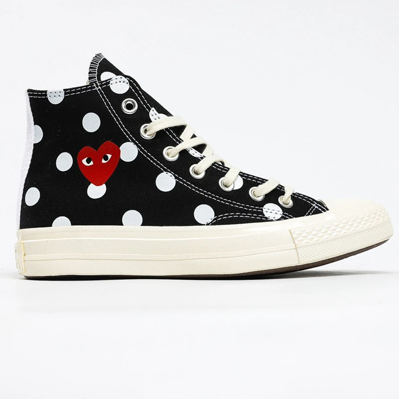 

Новые Спот x игра CDG Love 1970s высококачественные кроссовки для скейтбординга для женщин и мужчин повседневные спортивные высокие/низкие унисе...