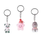 Алмазная живопись 5D, новинка, мультяшный брелок сделай сам, мозаика, алмазная вышивка, брелок с рисунком животного, подвеска ручной работы, подарок без клея