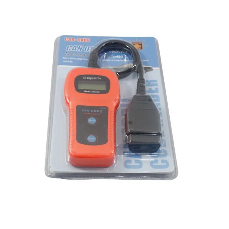 Считыватель кодов U480 CAN OBD2 диагностический инструмент для устранения проблем U 480