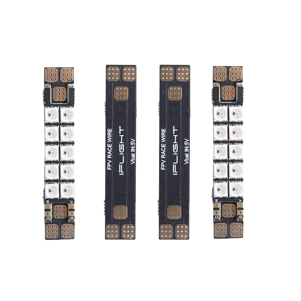 HIINST 2020 Новые 4 шт. iFlight 40A PDB w/RGB многоцветные светодиодные полосы/провод гонки для
