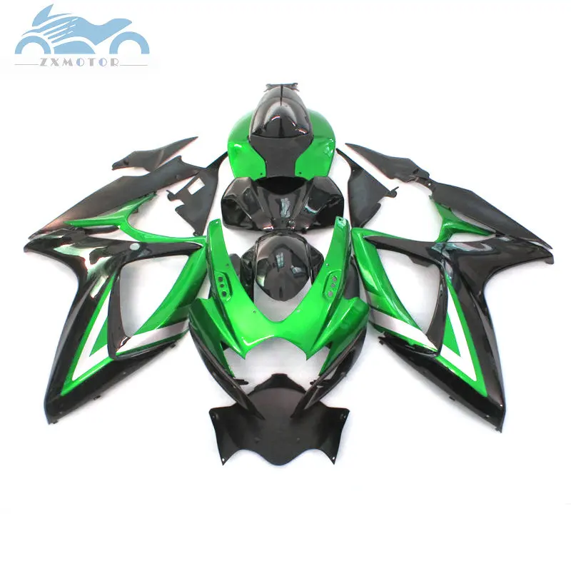 Набор инжекционных обтекателей для SUZUKI K6 GSXR 600 750 2006 2007 ABS мотоцикл Обтекатели GSXR750 GSXR600 06 07 синий черный кузов