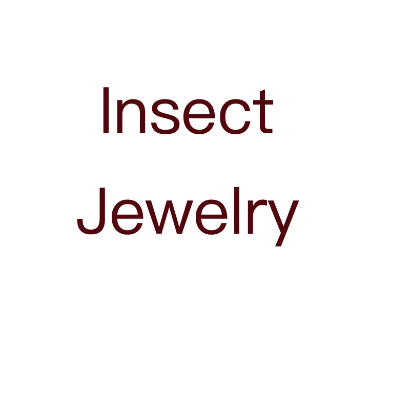 Ювелирные изделия серии насекомых | Украшения и аксессуары
