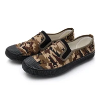 yiger mens camouflage labor insurance training shoes breathable one step wear resistant casual labor shoes man sneakers loafers
