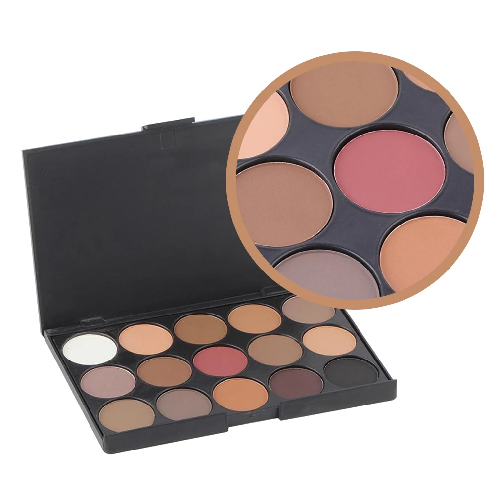 Новая мода Pro 15 цветов Тени для век камуфляж консилер палитра макияж салон |