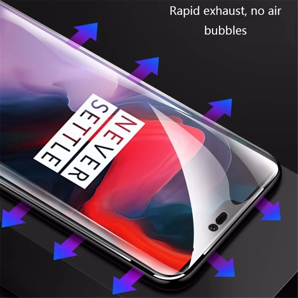 Гидрогелевая пленка для Oneplus 7 pro Защитная экрана телефона HD OnePLus6 6T 7Pro 5 5T полное