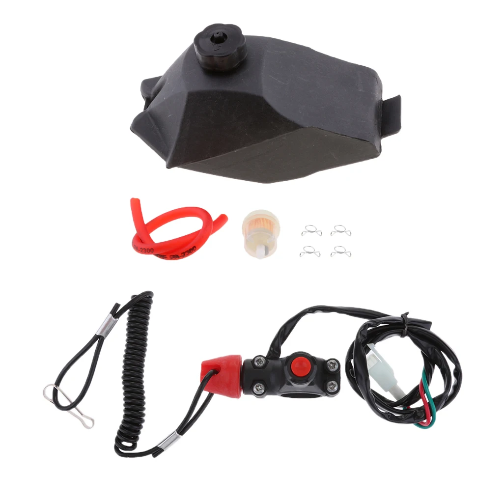 

Safety Tether Engine Stop Kill Switch Fuel Gas Tank for 47cc 49cc Bike