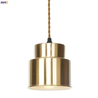 iwhd nordic modern pendant light fixtures plating gold art decor hanging lamp home lighting bedroom living room light luminaria