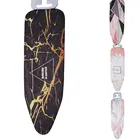 Чехол для гладильной доски, 140 х50 см, с мраморным принтом, нескользящий