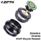 Гарнитура ZTTO для горного велосипеда, 44 мм, ZS44, EC44, CNC, 18 дюйма-1, 12 дюйма, прямая рама для конической трубки, вилка 1,5, адаптер, гарнитура, велосипедные детали