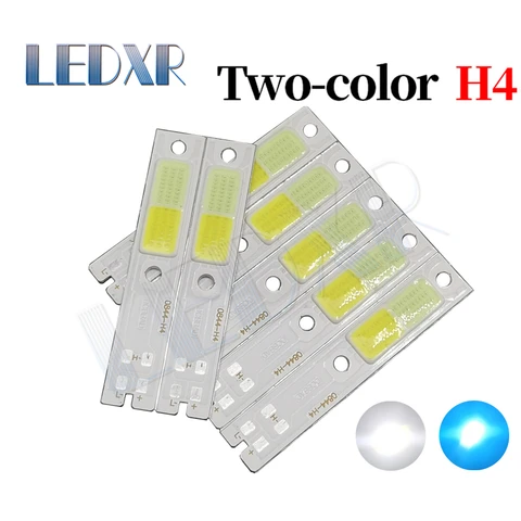 LEDXR BALL c6 h4 двухцветный свет белый ледяной синий