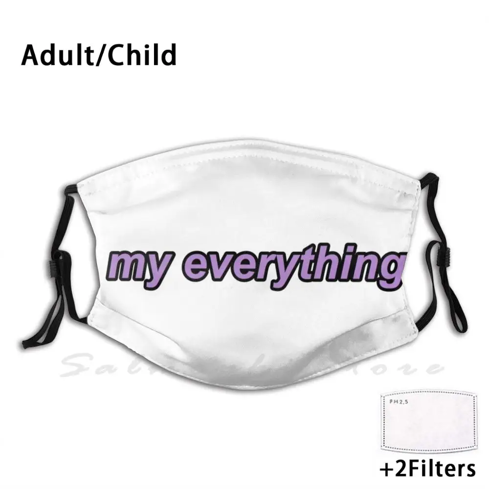 Мой Ева. Наклейка для взрослых и детей противопылевая маска с фильтром сделай сам