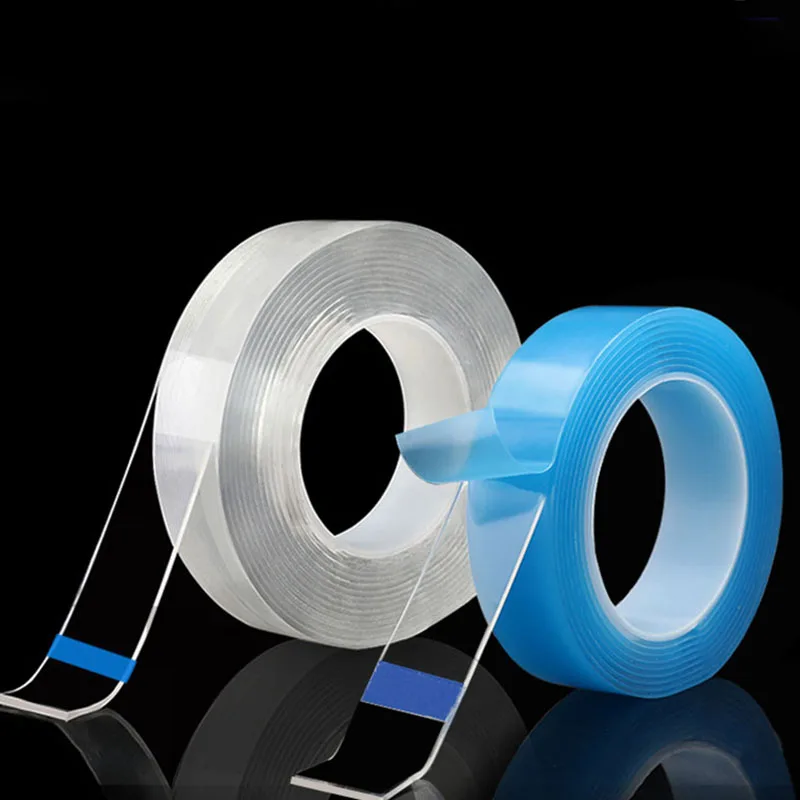 Модернизированная многоразовая Двухсторонняя клейкая нано не оставляющая