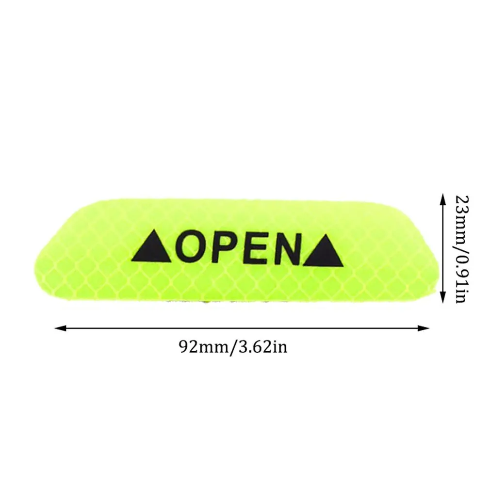 

Open The Door Stickers Reflective Stickers Safety Warning Stickers Open Reflective Film Car Door Anti-Collision Strip