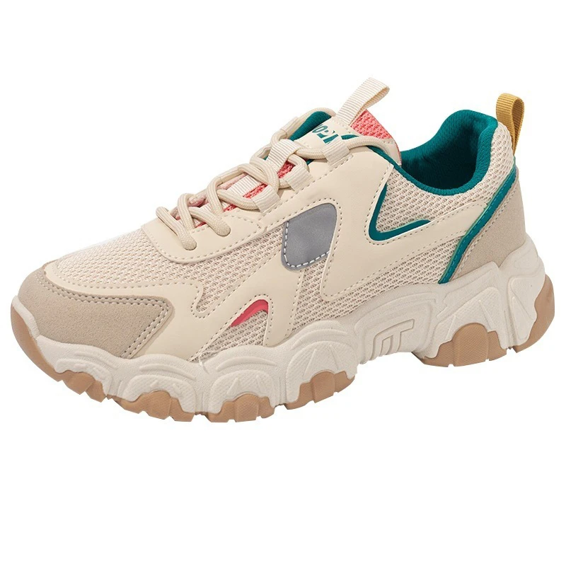 

Spring Trend Chunky Footware White Chaussures Women 2021 New Hot Casual Walking Sports Shoes Height Increase Female Shoes