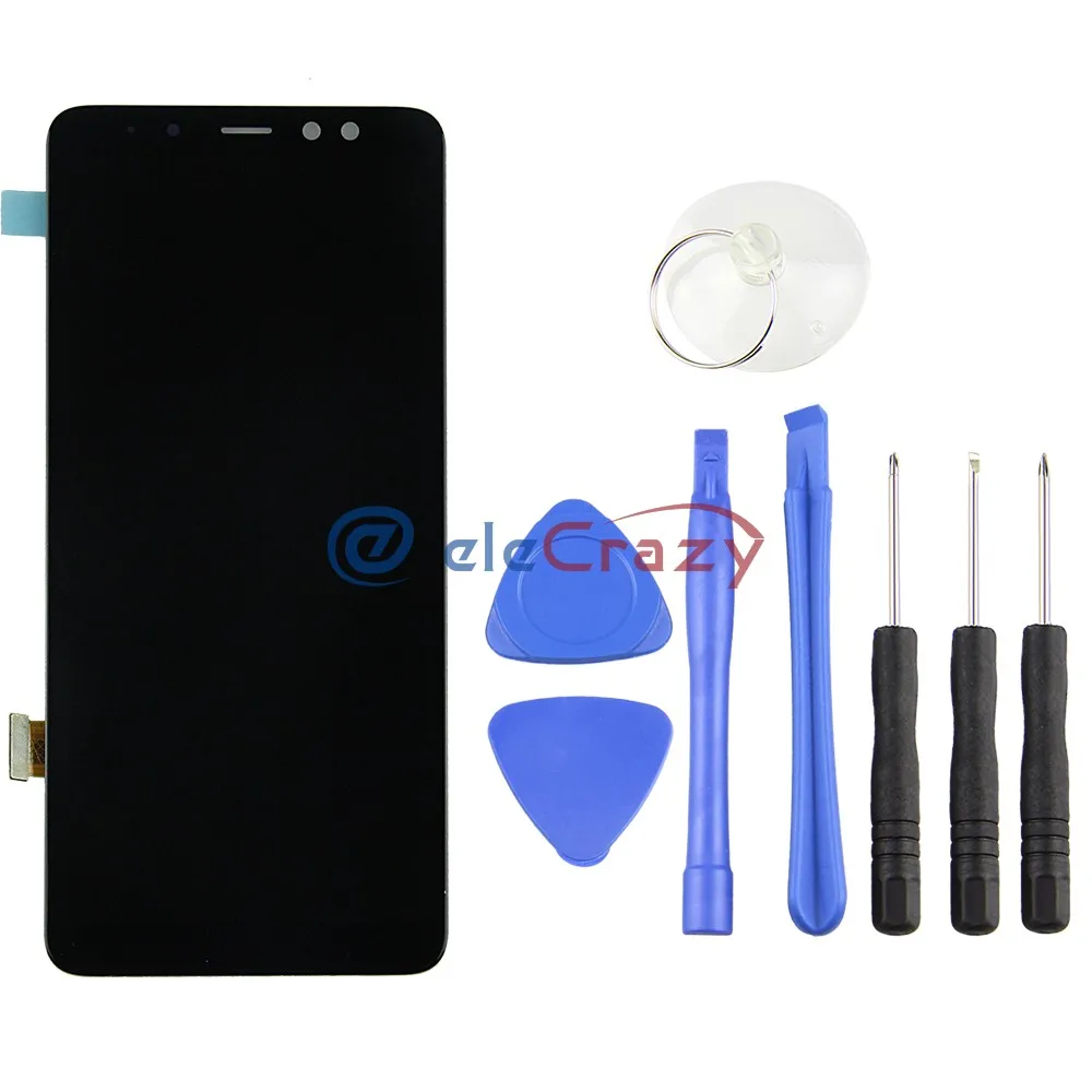 Оригинальный ЖК дисплей Samsung Electronics Galaxy A730 A730F A730F/DS A8 Plus 2018 с тачскрином в сборе 100%