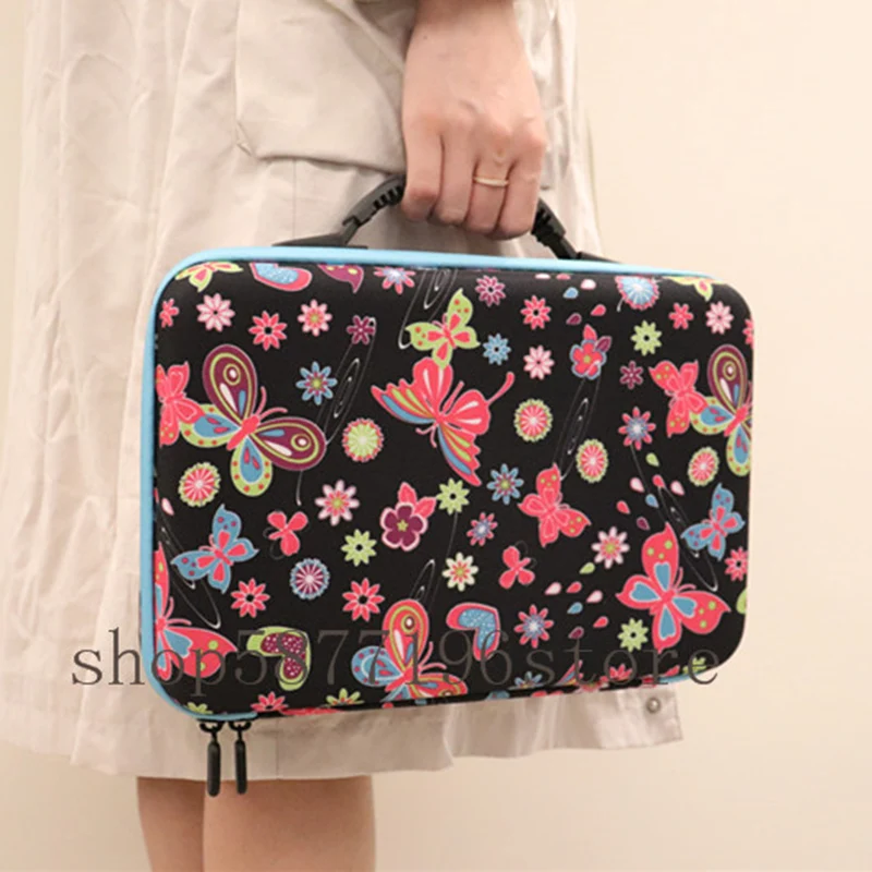 

60 bottles of diamond painting accessories container storage bag box suitcase diamond embroidery tool butterfly handbag