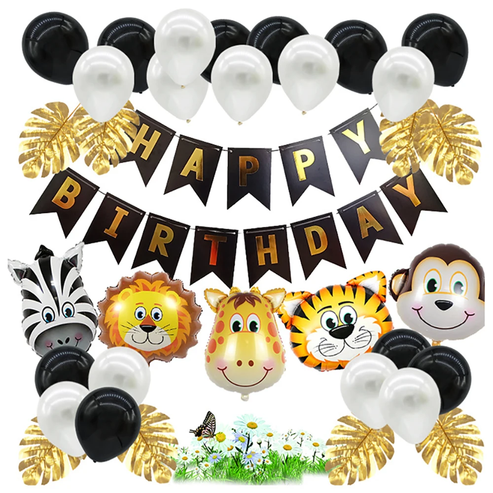 Воздушный шар украшения детский день рождения праздничные украшения: воздушные