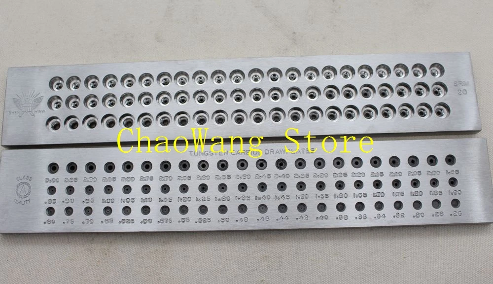 

0,26-3,0 мм 66 отверстие Круглый Drawplate ювелирных изделий делая Drawplate