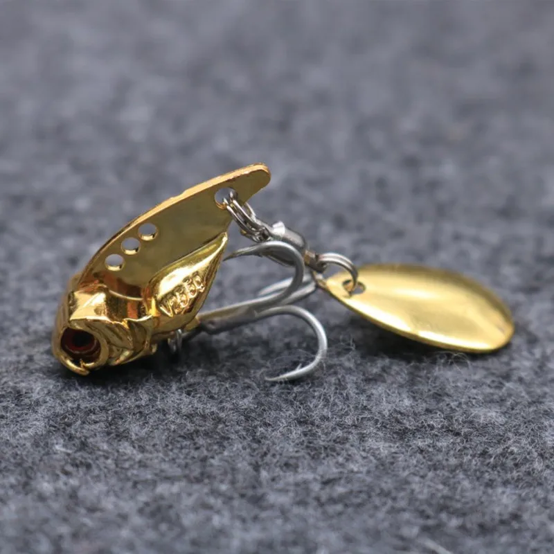 

Metal VIB Fishing Lure Hard Bait Zinc Alloy Artificial Lures Vibration Rotation Spinner 5g 10g 15g 1 Piece Sale