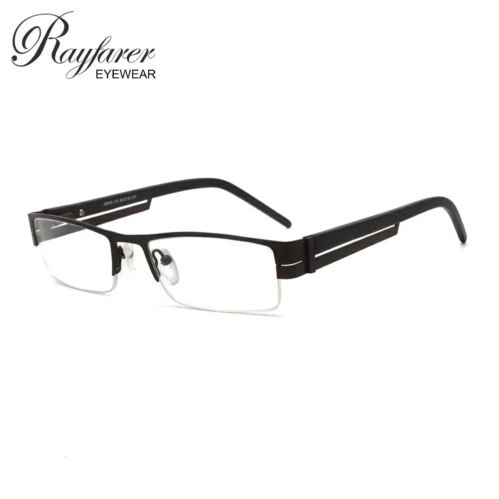 Оправа для очков коричневые прямоугольные Модные мужские винтажные оправы