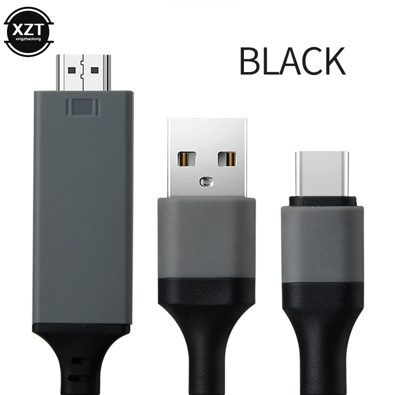 Адаптер для кабеля совместимый с USB 3 1 типа C и HDMI 1080P 720P Ultra HD 4k HDTV видео Samsung S9/8 Huawei