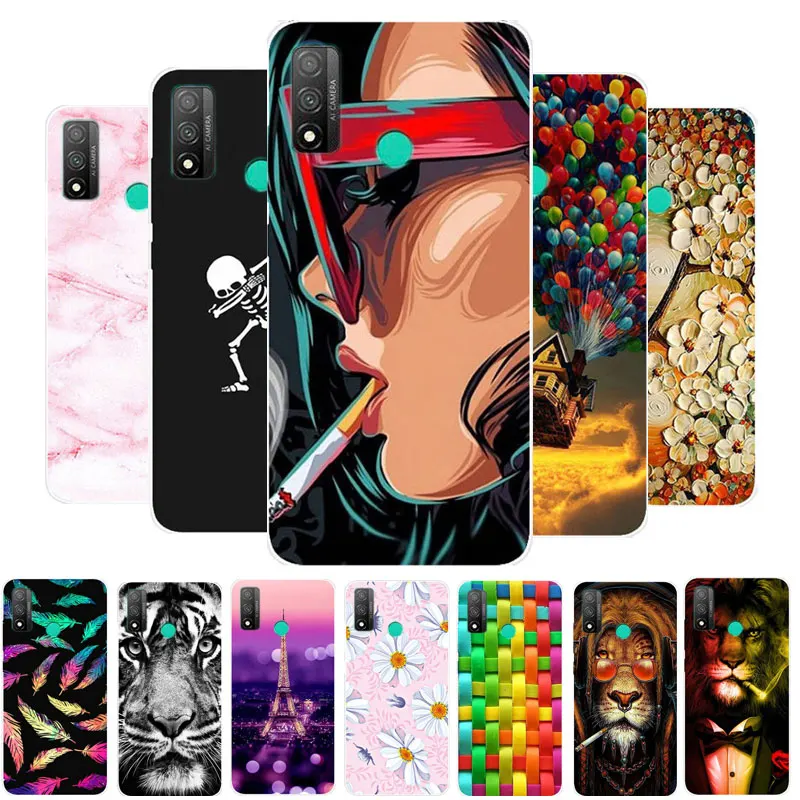 Чехол для Huawei P Smart 2020 чехол телефона силиконовая Мягкая задняя крышка из ТПУ