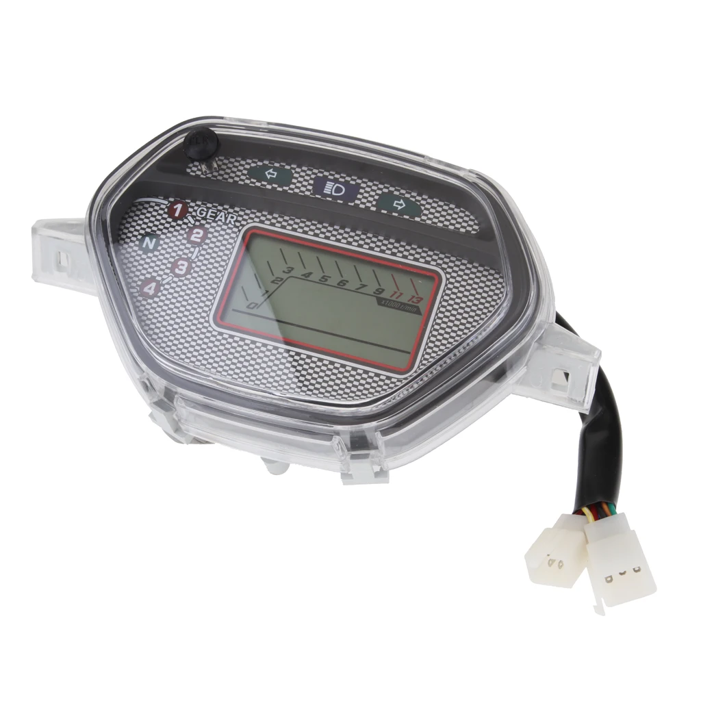Backlight LCD Digital Speedometer Odometer Tachometer for Honda CD110