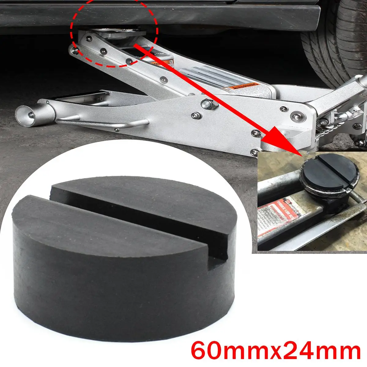 

Противоскользящий направляющий адаптер Jack Pad, резиновый опорный блок, сверхмощный автомобильный подъемник, аксессуары для Honda, Toyota, Nissan, Hyundai...