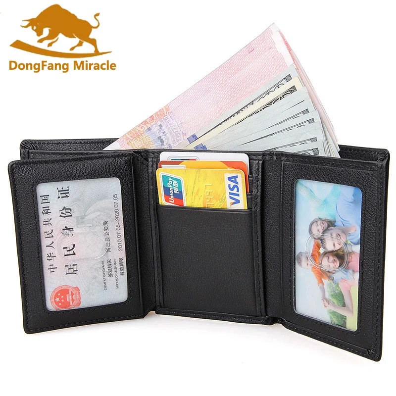 

Brand men wallets dollar price purse Genuine leather wallets card holder designer clutch business mini wallet RFID wallet