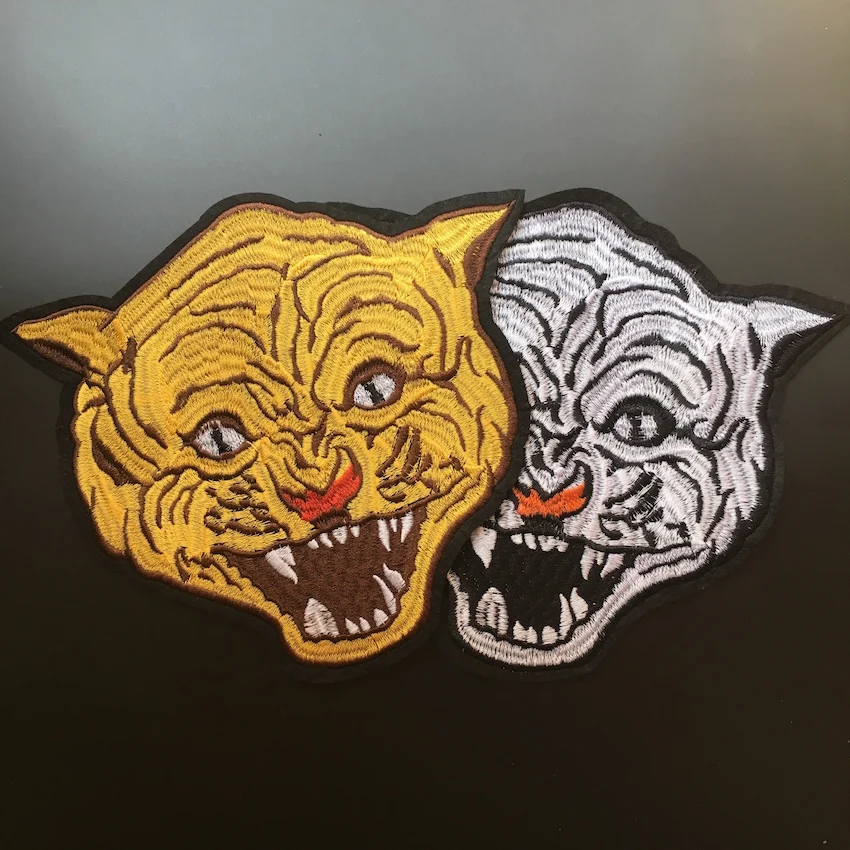 Патчи для лица с вышивкой Hyena стикеры железной аппликацией одежды детская одежда