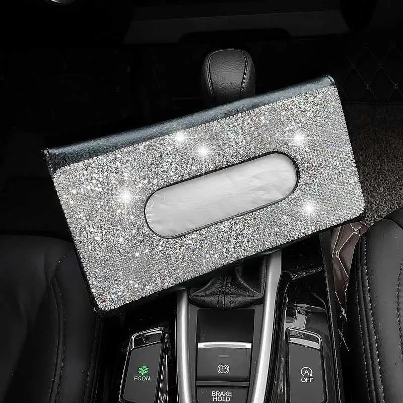Украшение салона автомобиля Bling Держатель салфеток на солнцезащитный козырек |
