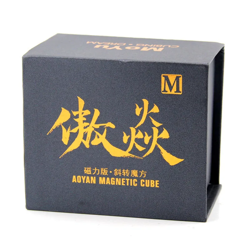 Магнитный скошенный куб Moyu Aoyan 2x2 скоростная гладкая игрушка cubo magico 2x2x2 забавные