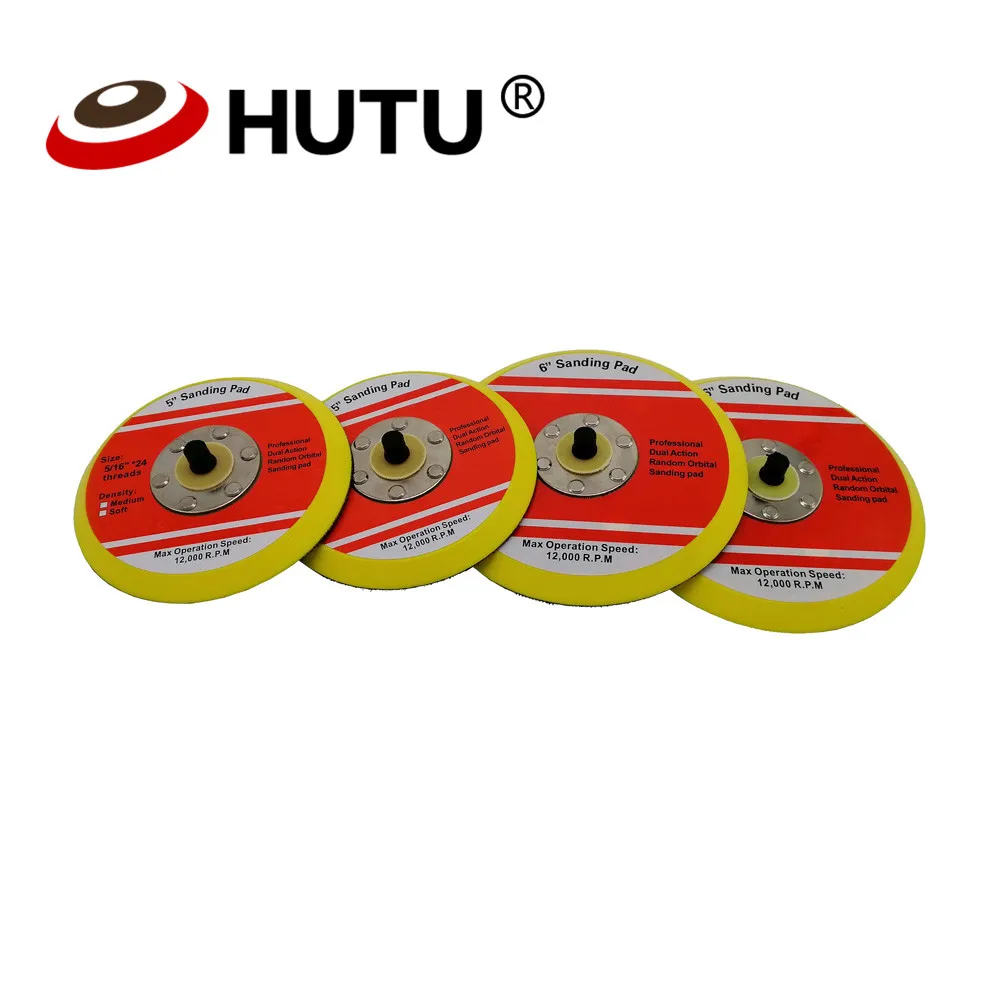 

Sanding Pad 5/6 inch Abrasive Disc Polishing Buffing Pad for Air Sander Backer Plastic Backer Pads