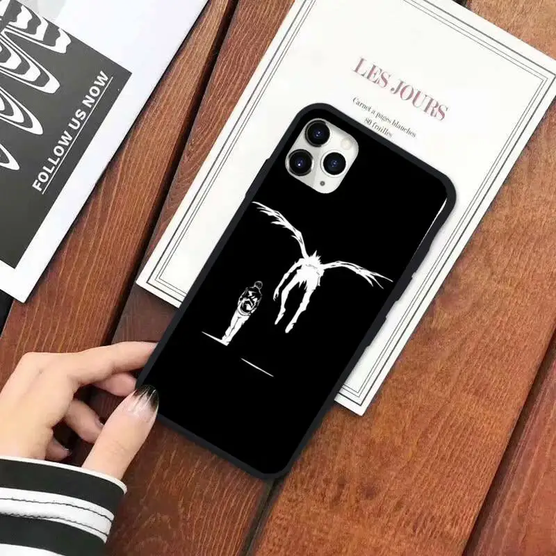 

Japan Anime Manga Death Note Phone Case for iPhone 11 12 pro XS MAX 8 7 6 6S Plus X 5S SE 2020 XR