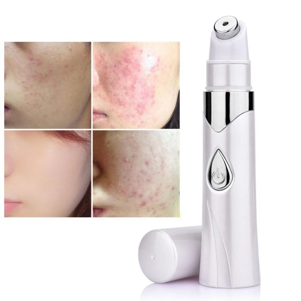 Лазерная ручка с сисветильник том для лечения акне ухода за кожей лица сужения