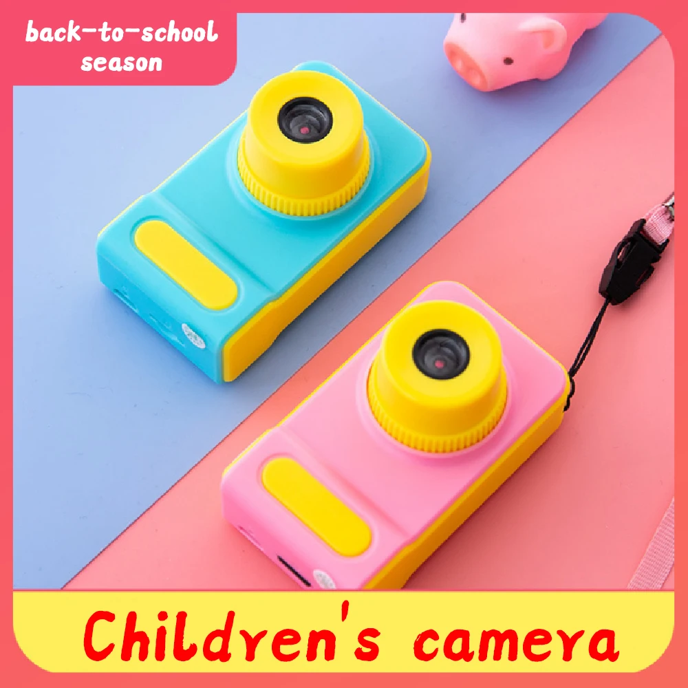 Забавная головоломка Детская цифровая камера детская мультяшная мини игрушка