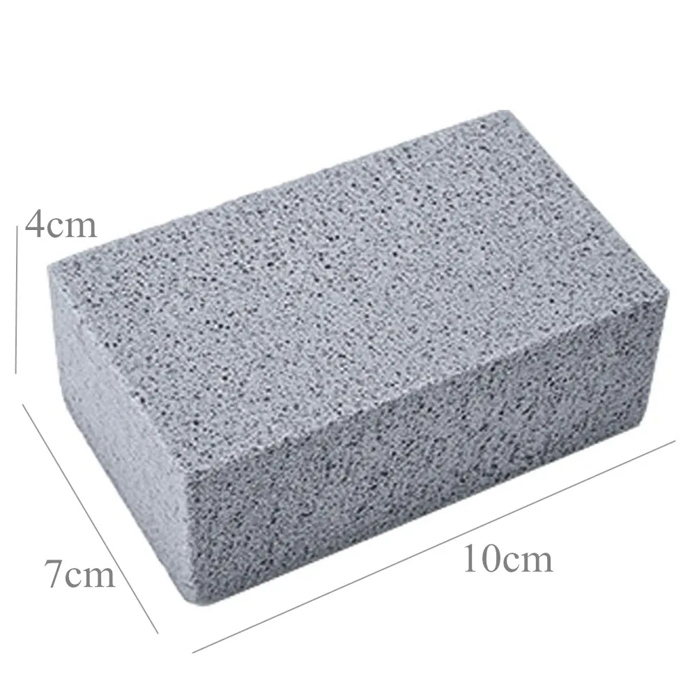 Барбекю-гриль чистящий кирпичный блок камень для барбекю стойки пятна смазка