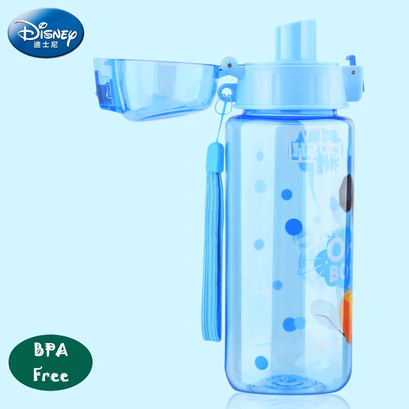 Disney Children's Cup Fashion Cartoon Hand Cup Tritan BPA Free Gift Student Straight Drink Cup