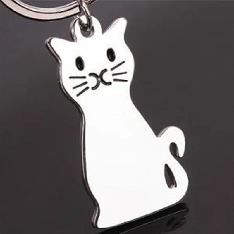 Брелок для автомобильного стайлинга брелок ключей с милым котом подвеска Лада